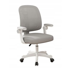 Fotel biurowy obrotowy szary WHF09